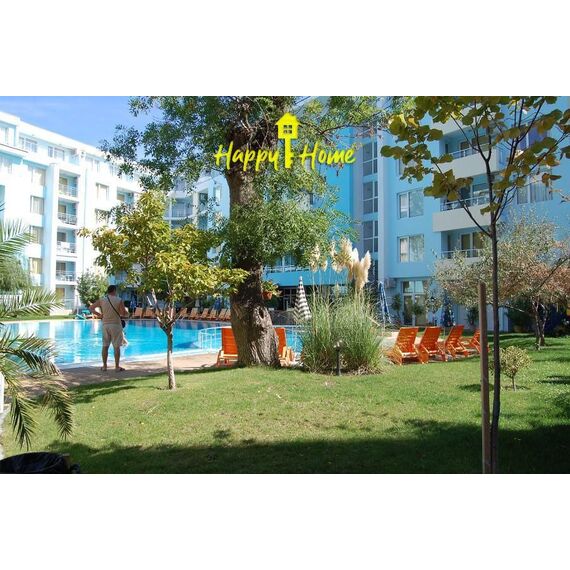 Apartment 2-room 1+1 by the sea in Nesebar (Sunny Beach) Bulgaria area 62m² 5 floor