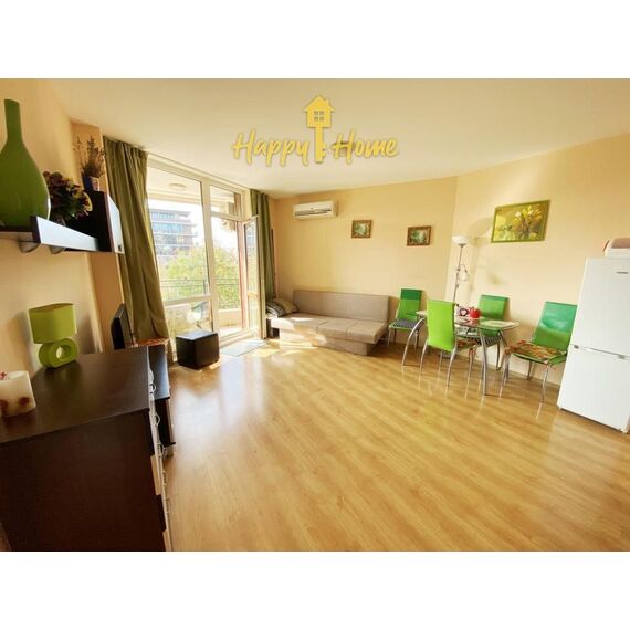 Apartment 2-room 1+1 by the sea in Nesebar (Sveti Vlas) Bulgaria area 76m² 2 floor, 3 image