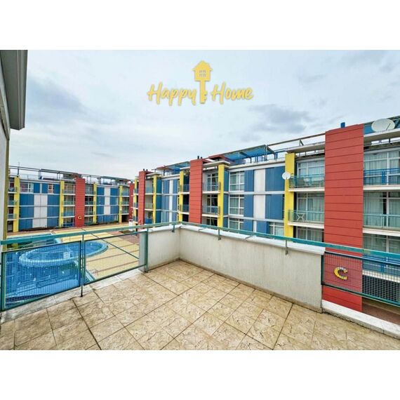 Apartment 2-room 1+1 by the sea in Nesebar (Sunny Beach) Bulgaria area 110m² 3 floor, 12 image
