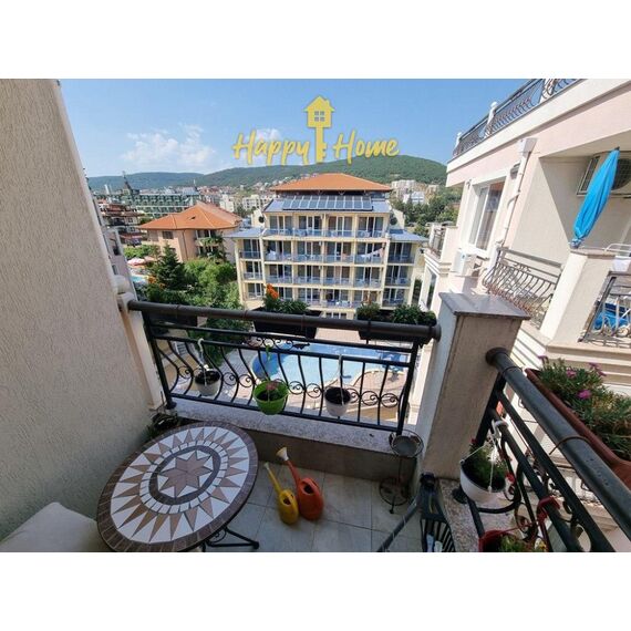 Apartment 2-room 1+1 by the sea in Nesebar (Sveti Vlas) Bulgaria area 40m² 5 floor, 15 image