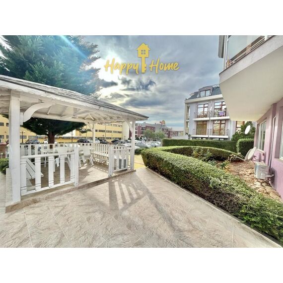 Apartment 2-room 1+1 by the sea in Nesebar (Sveti Vlas) Bulgaria area 74m² 2 floor