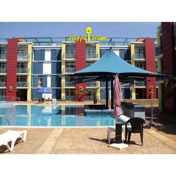 Apartment 2-room 1+1 by the sea in Nesebar (Sunny Beach) Bulgaria area 110m² 3 floor, 16 image
