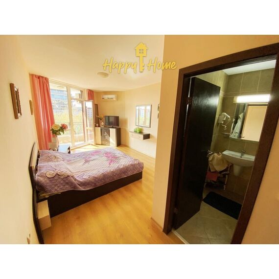 Apartment 2-room 1+1 by the sea in Nesebar (Sveti Vlas) Bulgaria area 76m² 2 floor, 7 image