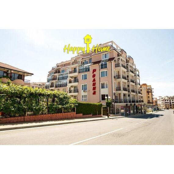 Apartment 2-room 1+1 by the sea in Nesebar (Sveti Vlas) Bulgaria area 40m² 5 floor