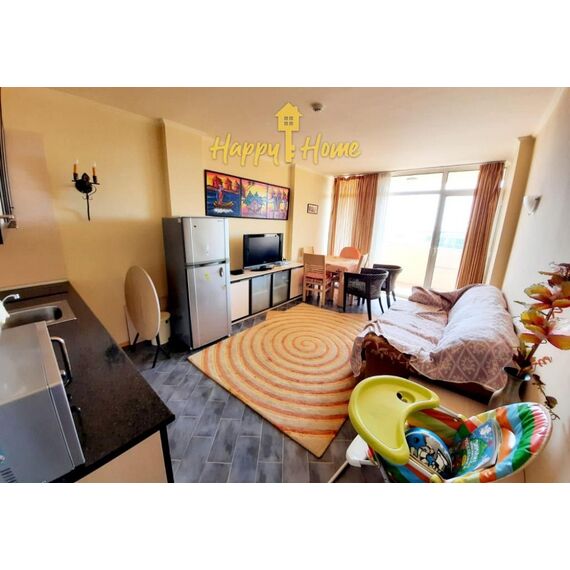 Apartment 2-room 1+1 by the sea in Nesebar (Elenite) Bulgaria area 75m² 6 floor, 6 image
