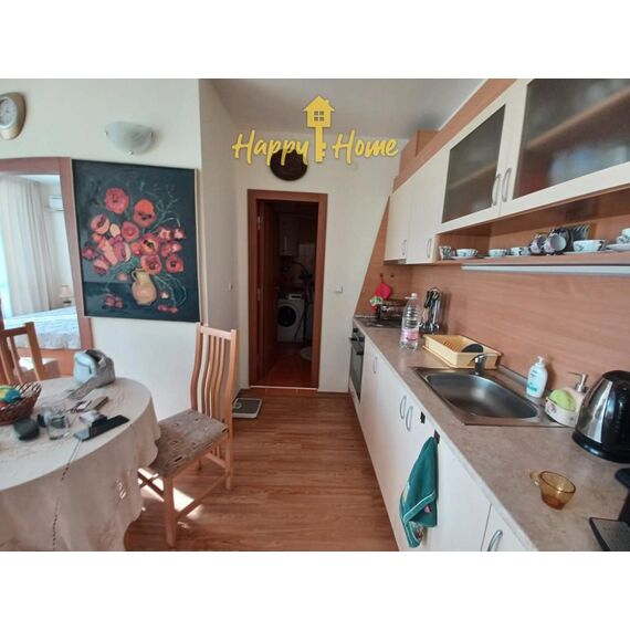 Apartment 2-room 1+1 by the sea in Nesebar (Ravda) Bulgaria area 65m² 3 floor, 6 image
