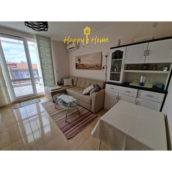 Apartment 2-room 1+1 by the sea in Nesebar (Ravda) Bulgaria area 57m² 4 floor, 2 image