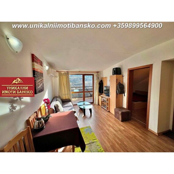 Квартира 2-комнатная 1+1 в горах в Банско площадь 40м² 5 этаж, изображение 3