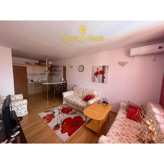 Apartment 2-room 1+1 by the sea in Pomorie (Aheloy) Bulgaria area 60m² 5 floor, 5 image