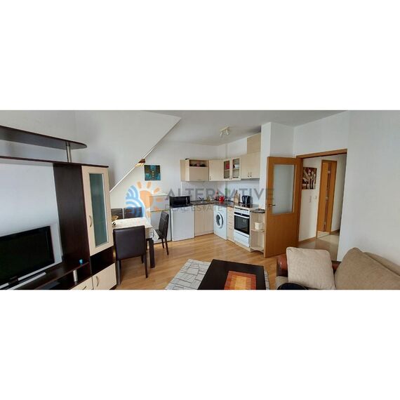 Apartment 2-room 1+1 in Nesebar (Sveti Vlas) Bulgaria area 58m² 4 floor, 2 image