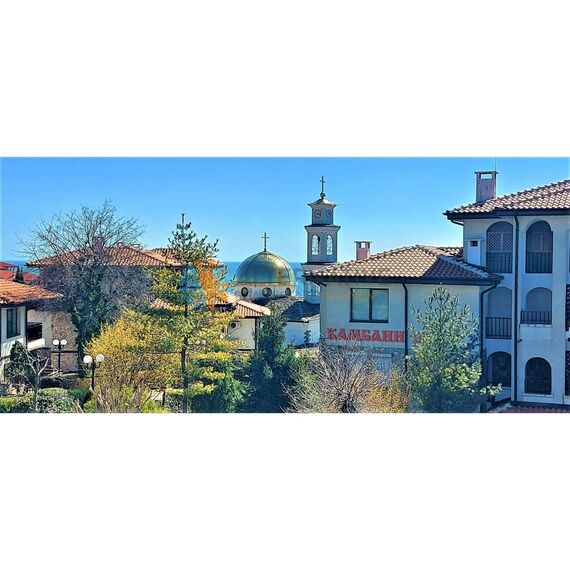 Apartment 2-room 1+1 in Nesebar (Sveti Vlas) Bulgaria area 60m² 2 floor