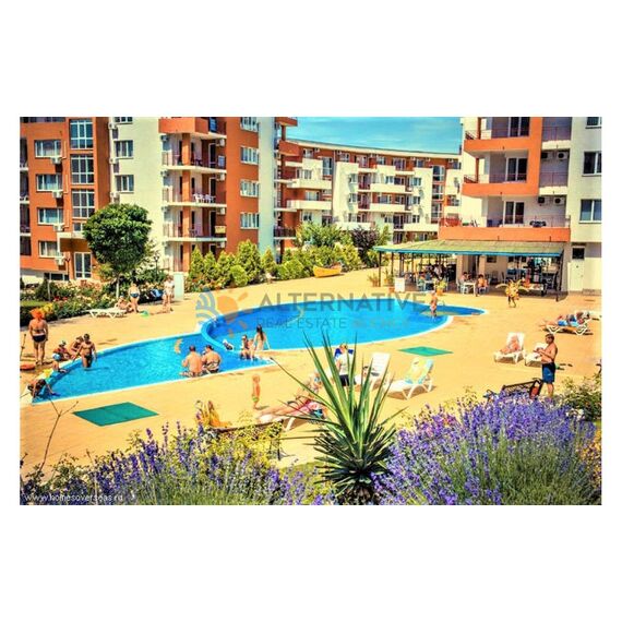 Apartment 2-room 1+1 in Nesebar (Sveti Vlas) Bulgaria area 72m² 4 floor, 4 image