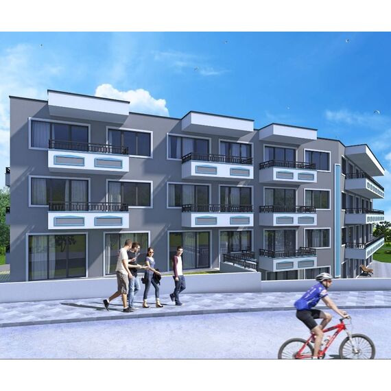 Квартира 2-комнатная 1+1 у моря в Варне площадь 58.58м² 4 этаж, изображение 4