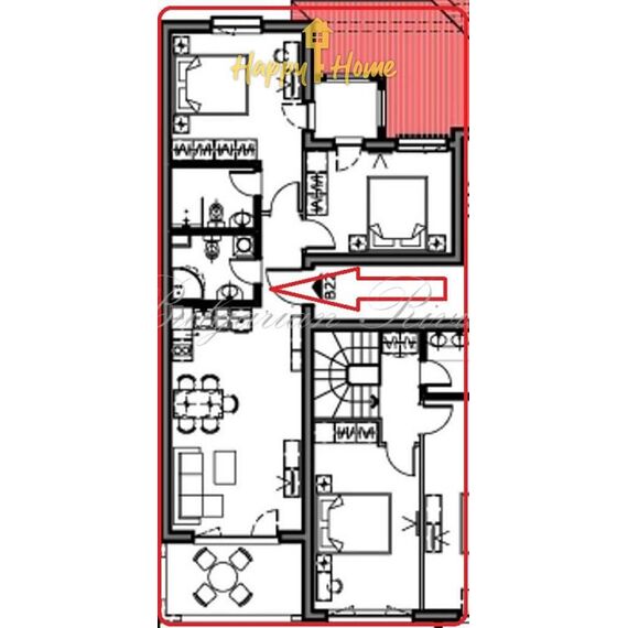 Apartment 3-room 2+1 by the sea in Nesebar Bulgaria area 106m² 3 floor, 16 image