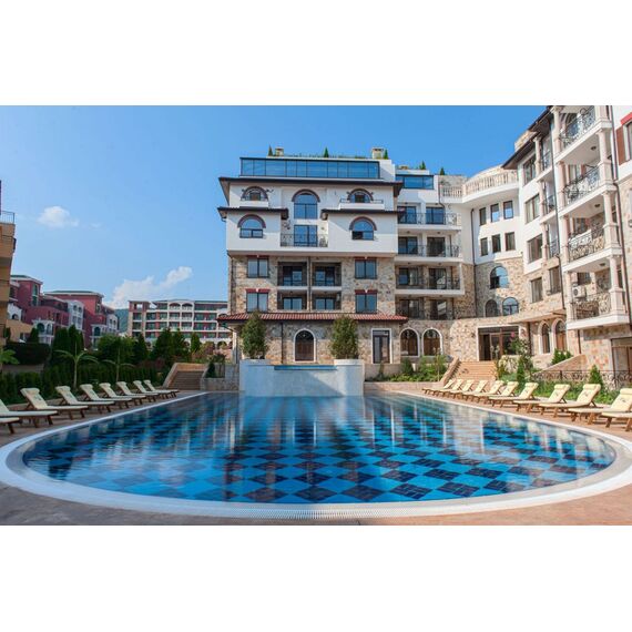 Apartment 2-room 1+1 by the sea in Nesebar (Sveti Vlas) Bulgaria area 70m² 4 floor, 8 image