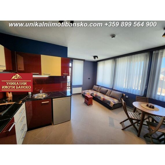 Apartment 1-room 1+0 studio in the mountains in Bansko Bulgaria area 46m² 3 floor, 4 image