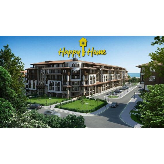 Apartment 2-room 1+1 by the sea in Nesebar (Sveti Vlas) Bulgaria area 44m² 4 floor, 4 image