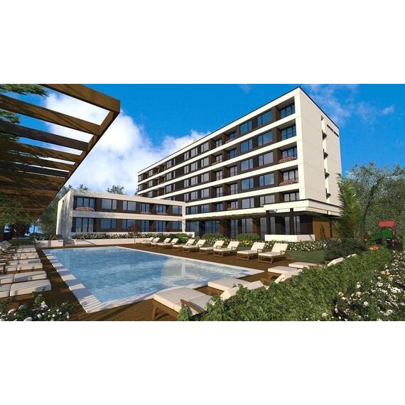 Apartment 2-room 1+1 by the sea in Nesebar (Sunny Beach) Bulgaria area 52m² 4 floor, 13 image