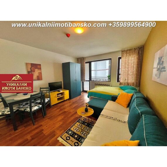 Apartment 1-room 1+0 studio in the mountains in Bansko Bulgaria area 41m² 3 floor, 2 image