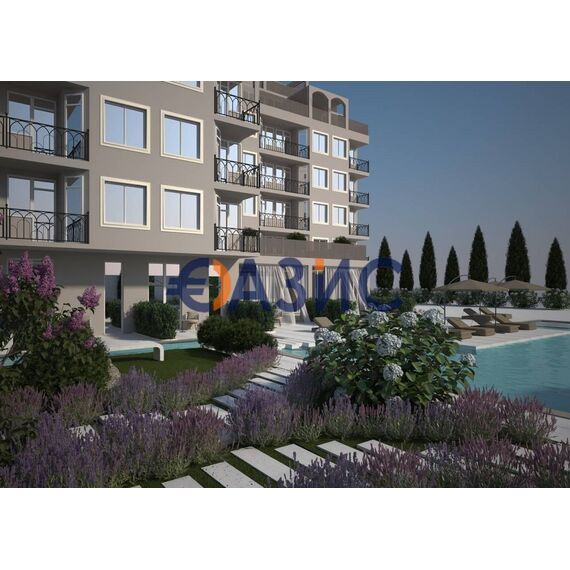 Apartment 1-room in Nesebar (Sunny Beach) Bulgaria area 45.1m² 3 floor