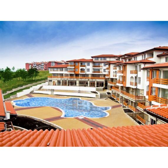 Apartment 2-room 1+1 by the sea in Nesebar (Kosharitsa) Bulgaria area 70m² 3 floor, 2 image
