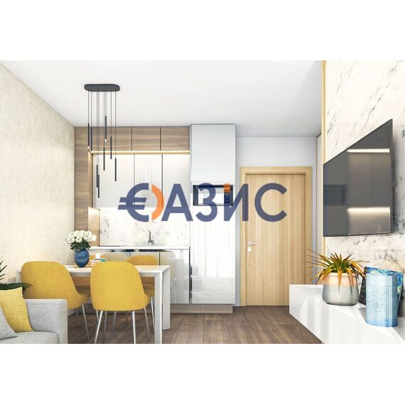Квартира 3-комнатная 2+1 в Несебре (Солнечный Берег) площадь 77.5м² 1 этаж, изображение 7
