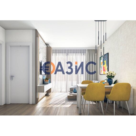 Apartment 2-room 1+1 in Nesebar (Sunny Beach) Bulgaria area 49.7m² 2 floor, 7 image