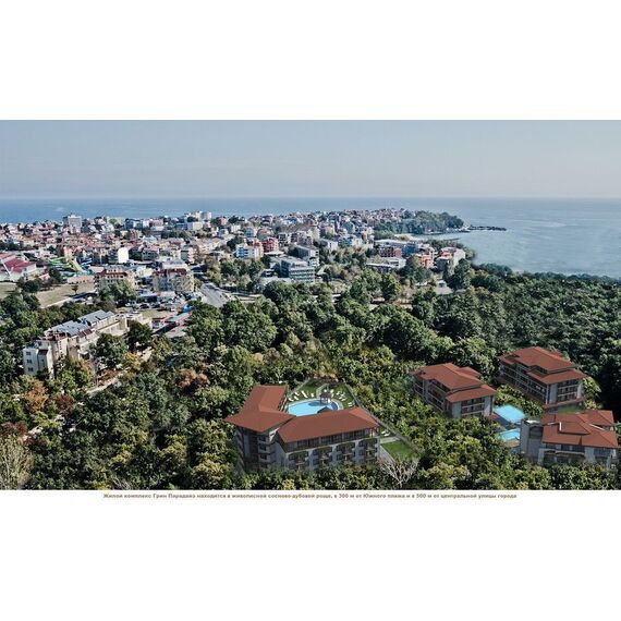 Apartment 2-room 1+1 by the sea in Primorsko Bulgaria area 56m² 3 floor, 13 image