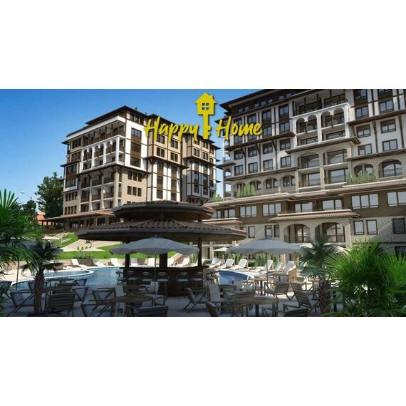 Apartment 2-room 1+1 by the sea in Nesebar (Sveti Vlas) Bulgaria area 44m² 4 floor, 3 image