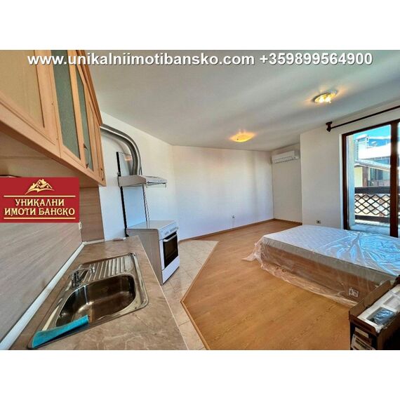 Apartment 1-room 1+0 studio in the mountains in Bansko Bulgaria area 52m² 3 floor, 4 image