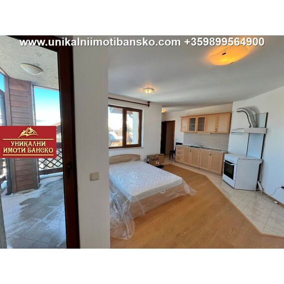Apartment 1-room 1+0 studio in the mountains in Bansko Bulgaria area 52m² 3 floor, 2 image