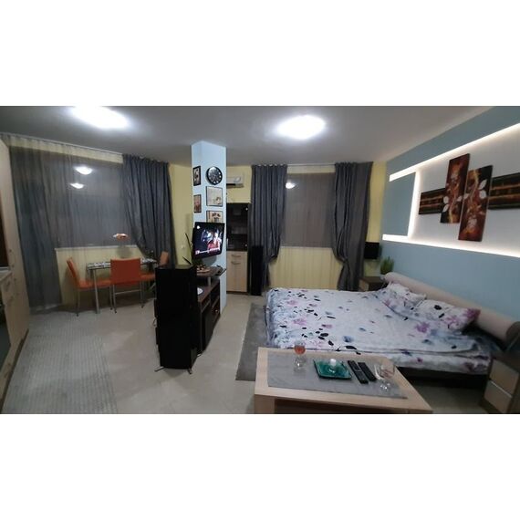 Квартира 1-комнатная студия 1+0 у моря в Разлоге (Баня) площадь 54м² 1 этаж, изображение 9