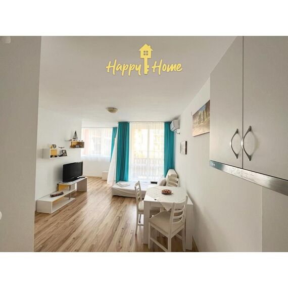 Apartment 1-room 1+0 studio by the sea in Pomorie (Aheloy) Bulgaria area 55m² 3 floor, 5 image