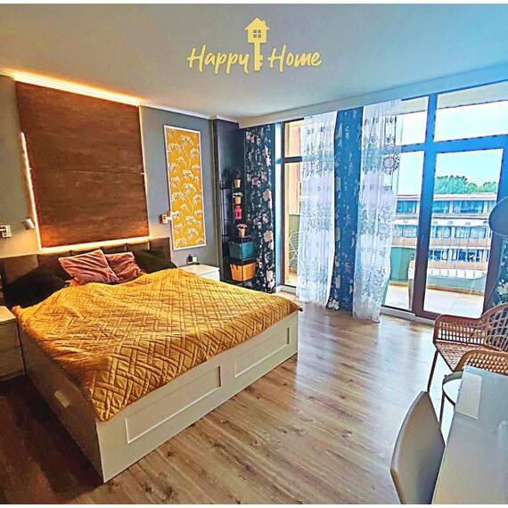 Apartment 1-room 1+0 studio by the sea in Nesebar (Sunny Beach) Bulgaria area 37m² 6 floor, 3 image