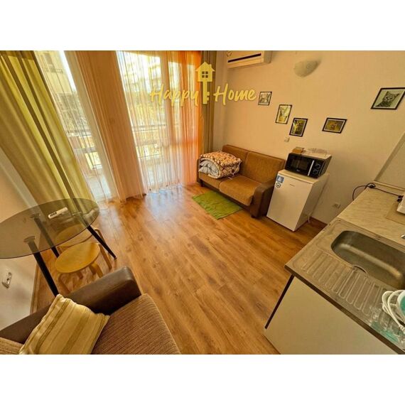 Apartment 1-room 1+0 studio by the sea in Nesebar (Sunny Beach) Bulgaria area 33m² 1 floor, 3 image