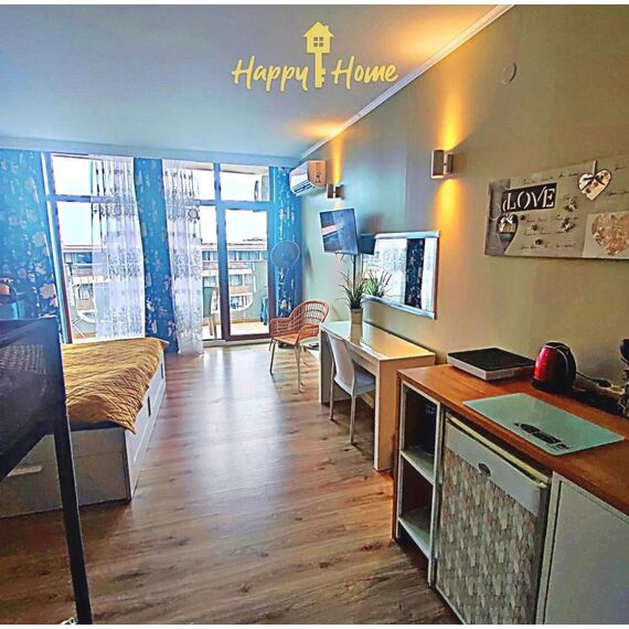 Apartment 1-room 1+0 studio by the sea in Nesebar (Sunny Beach) Bulgaria area 37m² 6 floor, 9 image