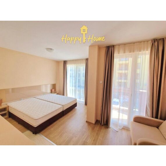 Apartment 1-room 1+0 studio by the sea in Nesebar (Sunny Beach) Bulgaria area 38m² 3 floor, 2 image