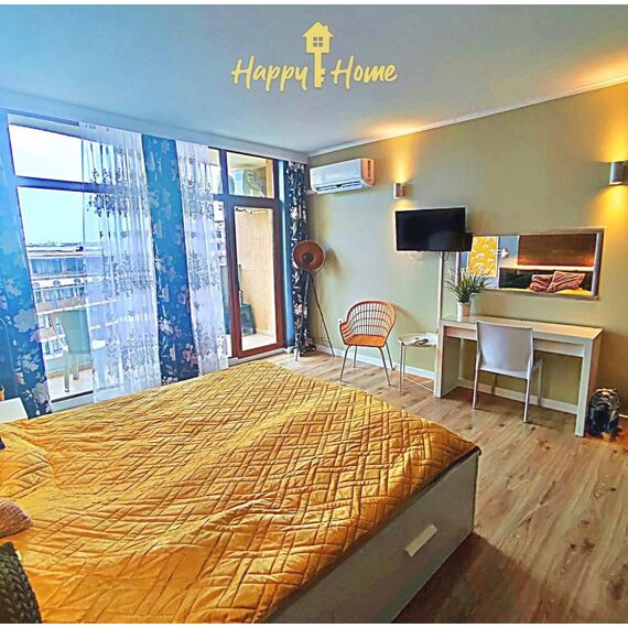 Apartment 1-room 1+0 studio by the sea in Nesebar (Sunny Beach) Bulgaria area 37m² 6 floor, 5 image