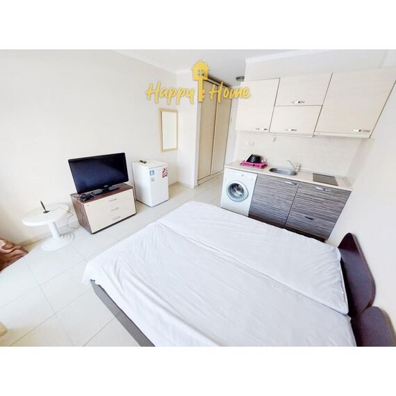 Apartment 1-room 1+0 studio by the sea in Nesebar (Sunny Beach) Bulgaria area 32m² 1 floor, 8 image