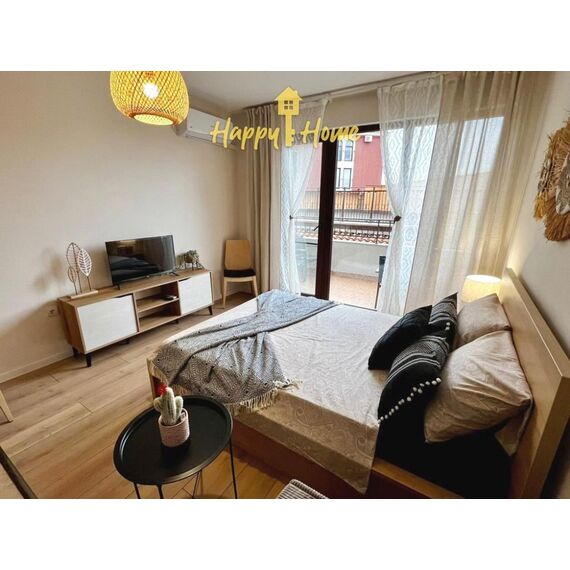 Apartment 1-room 1+0 studio by the sea in Pomorie (Aheloy) Bulgaria area 40m² 2 floor, 4 image