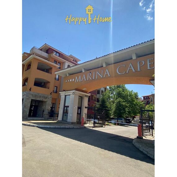Apartment 1-room 1+0 studio by the sea in Pomorie (Aheloy) Bulgaria area 40m² 2 floor
