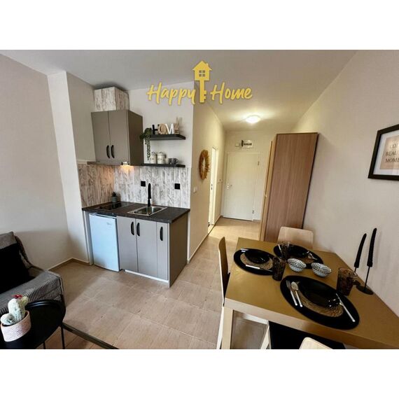 Apartment 1-room 1+0 studio by the sea in Pomorie (Aheloy) Bulgaria area 40m² 2 floor, 6 image