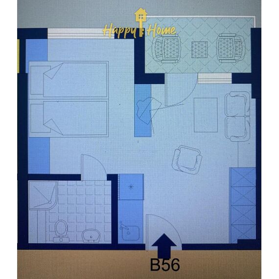 Apartment 1-room 1+0 studio by the sea in Nesebar (Sunny Beach) Bulgaria area 35.76m² 5 floor, 8 image