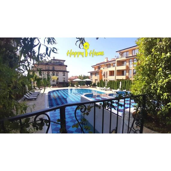 Apartment 3-room 2+1 by the sea in Nesebar (Sveti Vlas) Bulgaria area 84m² 1 floor