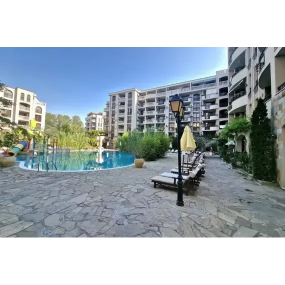 Apartment 1-room 1+0 studio by the sea in Nesebar (Sunny Beach) Bulgaria area 33m² 1 floor