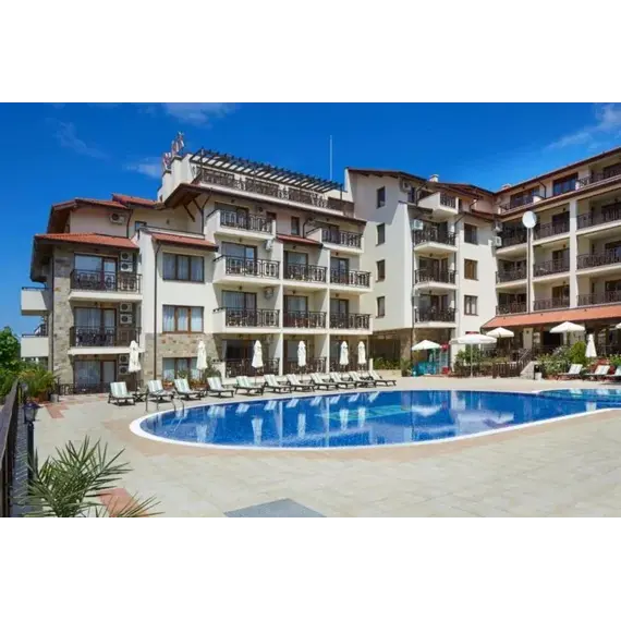 Apartment 1-room 1+0 studio by the sea in Nesebar (Sveti Vlas) Bulgaria area 42m² 2 floor, 11 image