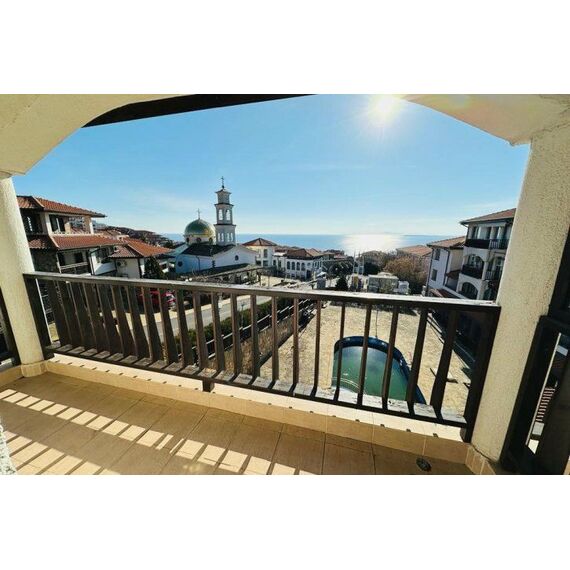 Apartment 3-room 2+1 by the sea in Nesebar (Sveti Vlas) Bulgaria area 86m² 3 floor, 2 image