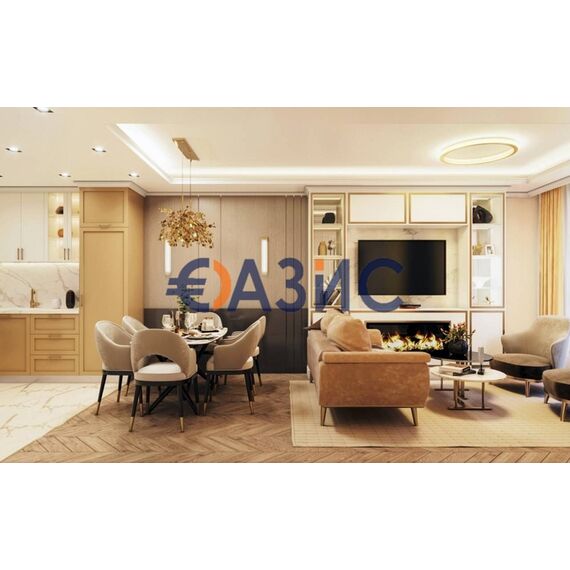Квартира 2-комнатная 1+1 в Созополе площадь 60.7м² 1 этаж, изображение 7