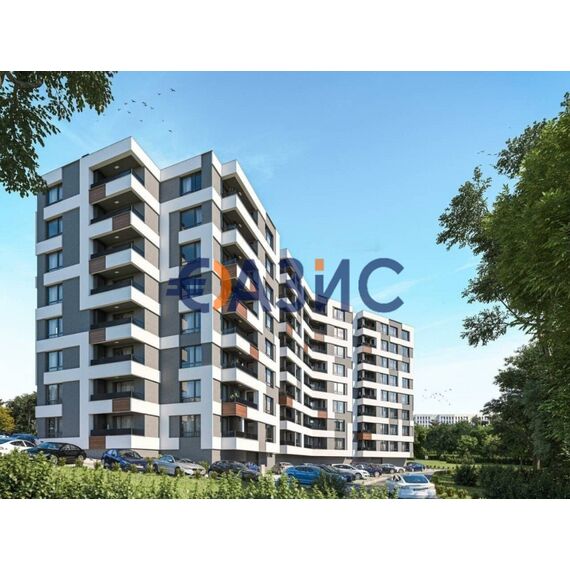 Квартира 2-комнатная 1+1 в Бургасе площадь 63.1м² 2 этаж, изображение 2