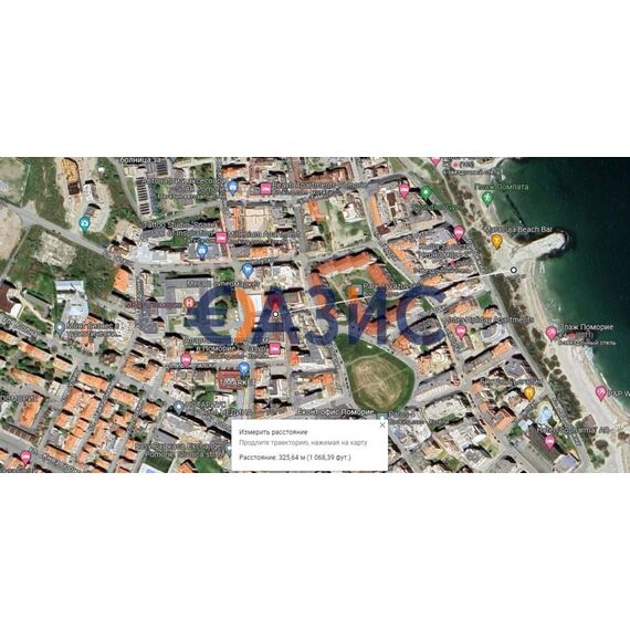 Квартира 2-комнатная 1+1 в Поморие площадь 80м² 2 этаж, изображение 13